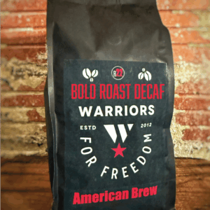 1 LB Warriors for Freedom - Decaf Bold Roast